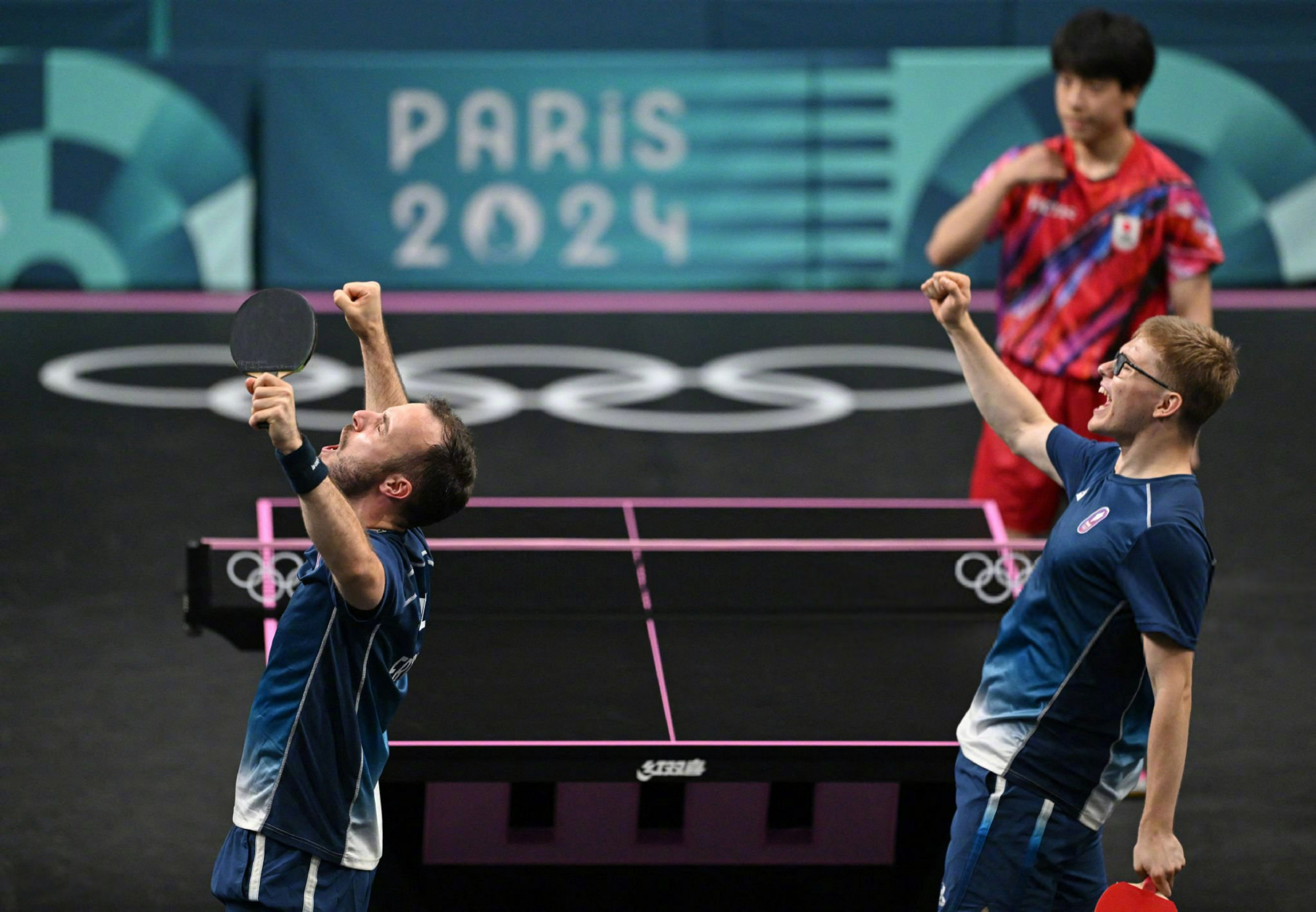 奥地利队险胜法国队，林高远关键制胜