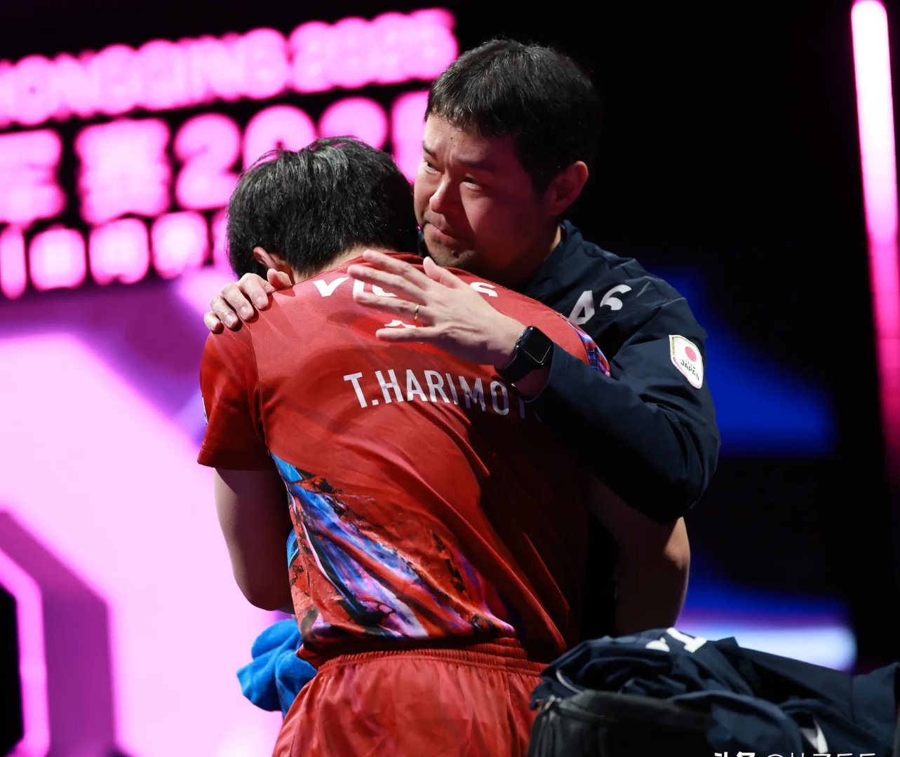 英国乒乓球队碾压波兰乒乓球队，张本智和统治全场