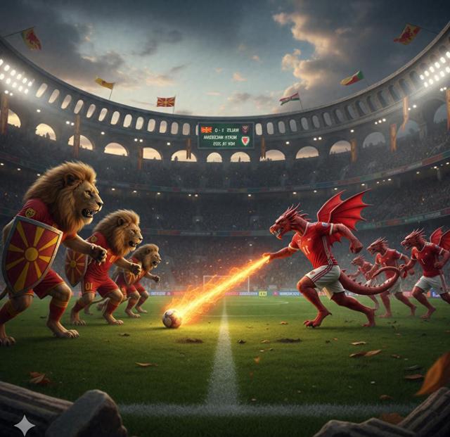 北马其顿队成为黑马,喜迎胜利 北马其顿队成为黑马,喜迎胜利